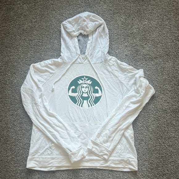 Women’s Starbucks workout mermaid pullover hoodie - Picture 1 of 3